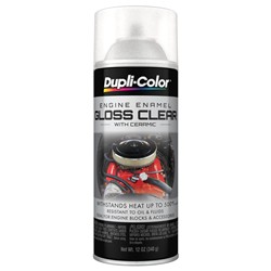 Dupli-Color Engine Enamel with Ceramic Resin 12 Oz. Gloss Clear DE1636
