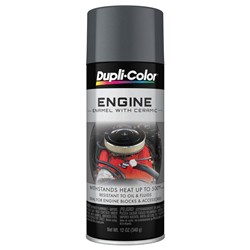 Dupli-Color Engine Enamel with Ceramic Resin 12 Oz. Gloss Gray/Silver DE1651