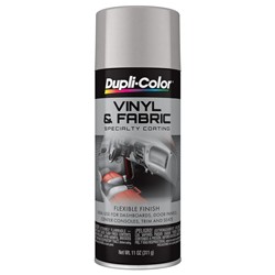 Dupli-Color High Performance Vinyl and Fabric Coating 11 Oz. Flat Gray/Silver HVP103