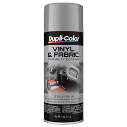 Dupli-Color High Performance Vinyl and Fabric Coating 11 Oz. Flat Gray/Silver HVP109