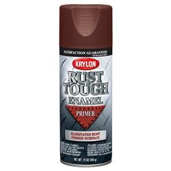 Krylon Rust Tough Rust Preventative Paint 12 Oz. Satin Brown RTA9204
