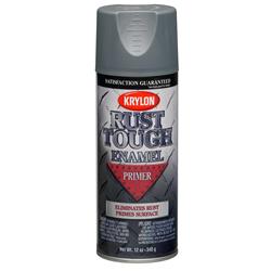 Krylon Rust Tough Rust Preventative Paint 12 Oz. Satin Gray/Silver RTA9205