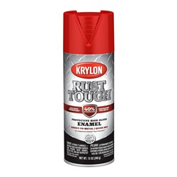 Krylon Rust Tough Rust Preventative Paint 12 Oz. Semi-gloss Red RTA9210