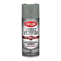 Krylon Rust Tough Rust Preventative Paint 12 Oz. Satin Gray/Silver RTA9240