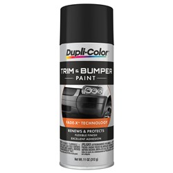 Dupli-Color Trim and Bumper Paint 11 Oz. Flat Black TB101