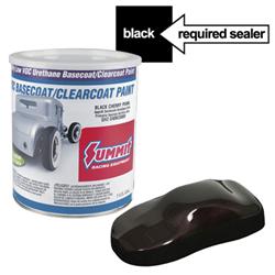 Summit Racing™ 2-Stage System - 3.5 Low VOC Base Coat Paint 1 Gallon Gloss Black SHZ-SWBC500V-12
