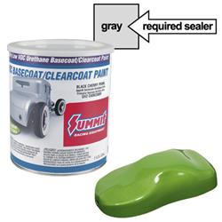 Summit Racing™ 2-Stage System - 3.5 Low VOC Base Coat Paint 1 Gallon Gloss Green SHZ-SWBC511V-12