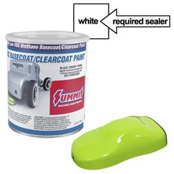 Summit Racing™ 2-Stage System - 3.5 Low VOC Base Coat Paint 1 gallon Gloss Green SHZ-SWBC512V-12