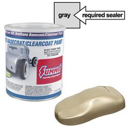 Summit Racing™ 2-Stage System - 3.5 Low VOC Base Coat Paint 1 Gallon Gloss Brown SHZ-SWBC514V-12