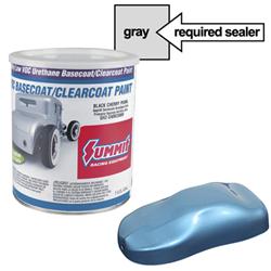 Summit Racing™ 2-Stage System - 3.5 Low VOC Base Coat Paint 1 Gallon Gloss Blue SHZ-SWBC520V-12
