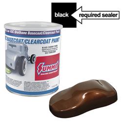 Summit Racing™ 2-Stage System - 3.5 Low VOC Base Coat Paint 1 Gallon Gloss Brown SHZ-SWBC526V-12