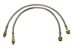 Skyjacker Stainless Steel Braided Brake Hoses for 1974-1975 CJ5, CJ6 - FBL42