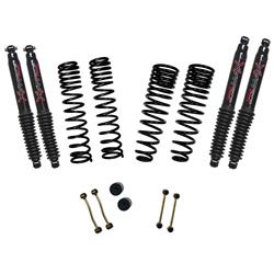 Skyjacker Long Travel Lift Kit Systems with Black MAX Shocks for 2021-2023 GLADIATOR - G251PBLTD