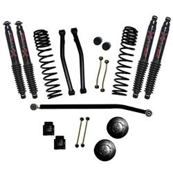 Skyjacker Long Travel Lift Kit Systems with Black MAX Shocks for 2021-2023 GLADIATOR - G350PBLTD