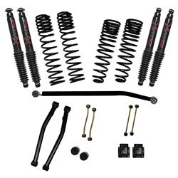 Skyjacker Long Travel Lift Kit Systems with Black MAX Shocks for 2021-2023 GLADIATOR - G351KBLTD