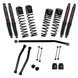 Skyjacker Long Travel Lift Kit Systems with Black MAX Shocks for 2021-2023 GLADIATOR - G351RKBLTD