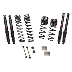 Skyjacker Long Travel Lift Kit Systems with Black MAX Shocks for 2020-2023 WRANGLER - JL15RBPBLTD