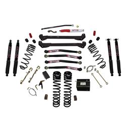 Skyjacker Long Travel Lift Kit Systems with Black MAX Shocks for 1997-2006 WRANGLER - TJ40RR1LTK-B