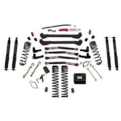 Skyjacker Long Travel Lift Kit Systems with Black MAX Shocks for 1997-2006 WRANGLER - TJ60RR1LTK-B