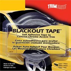 Prostripe T9005 Sharpline Trimbrite Blackout Tape | Summit Racing