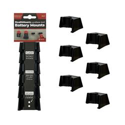 StealthMounts Milwaukee M12 Battery Mounts BM-MW12-BLK-6
