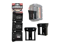 StealthMounts Milwaukee M18 Battery Mounts BM-MW18-BLK-6