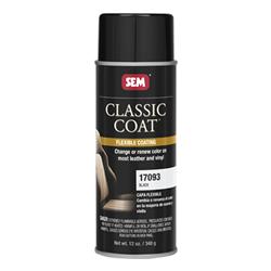 SEM Products Classic Coat 12 Oz. Flat Black 17093