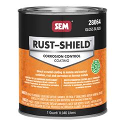 SEM Products Rust-Shield 1 quart Gloss Black 28064