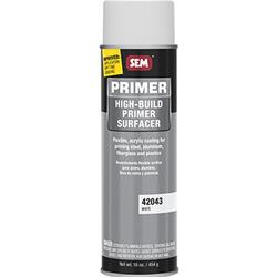 SEM Products High Build Primer Surfacers 16 Oz. Flat White 42043