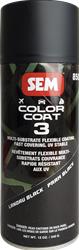 SEM Products Color Coat 3 12 Oz. Flat Black 85013