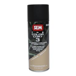 SEM Products Color Coat 3 12 Oz. Flat Beige/Tan 85093