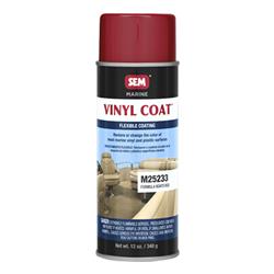 SEM Products Marine Vinyl Coat 12 Oz. Gloss Red M25233