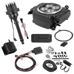 Holley Sniper 2 EFI 650 HP Inline Pump Fuel Injection Systems with Power Distribution Module 550-511-BPK-SBC