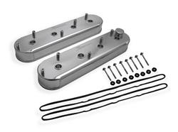 Holley Sniper Fabricated Aluminum Valve Covers - Free Shipping on