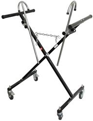 ALC Heavy-Duty Folding Bumper Stands with Casters 78036