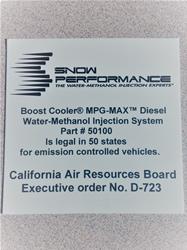 Snow Performance Boost Cooler Stage-3 Diesel Water/Methanol Injection Systems 50100-BRD