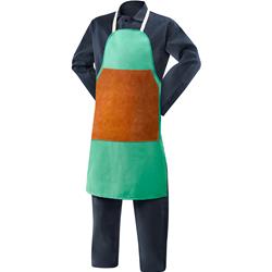 Steiner Industries Weldlite FR Series Welding Aprons with Leather Patch 10338