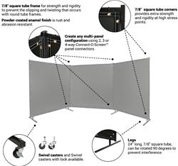 Steiner Industries Protect-O-Screen Classic Welding Screens 522-4X6