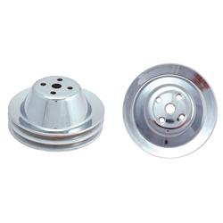 Spectre Performance Chrome Water Pump Pulleys 4378