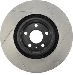 StopTech Slotted Brake Rotors for 2004-2009 S4 - 126.33087SR