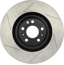 StopTech Slotted Brake Rotors for 2009-2011 A6 QUATTRO, 2004-2010 A8 QUATTRO, 2004-2006 PHAETON - 126.33092SR