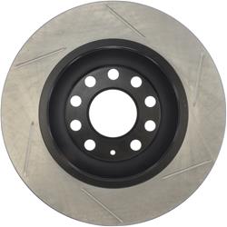 StopTech Slotted Brake Rotors for 2006-2011 A6, 2005-2011 A6 QUATTRO - 126.33104SR