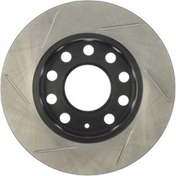 StopTech Slotted Brake Rotors for 2001-2008 A4, 2002-2004 A4 QUATTRO - 126.33106SL