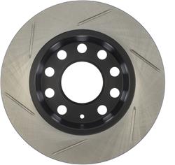 StopTech Slotted Brake Rotors for 2001-2008 A4, 2002-2006 A4 QUATTRO - 126.33108SL