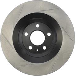 StopTech Slotted Brake Rotors for 2007-2011 S6 - 126.33117SL