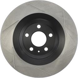 StopTech Slotted Brake Rotors for 2007-2011 S6 - 126.33117SR