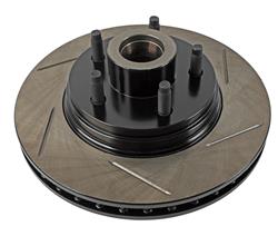 StopTech Slotted Brake Rotors for 1982-1984 CONTINENTAL, 1984 MARK VII, 1985-1986 MUSTANG - 126.61018SL