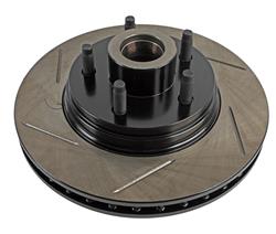 StopTech Slotted Brake Rotors for 1982-1984 CONTINENTAL, 1984 MARK VII, 1985-1986 MUSTANG - 126.61018SR