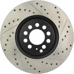 StopTech Drilled and Slotted Brake Rotors 127.33062L