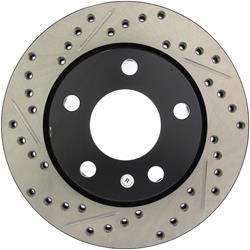 StopTech Drilled and Slotted Brake Rotors for 2000-2002 S4 - 127.33067R